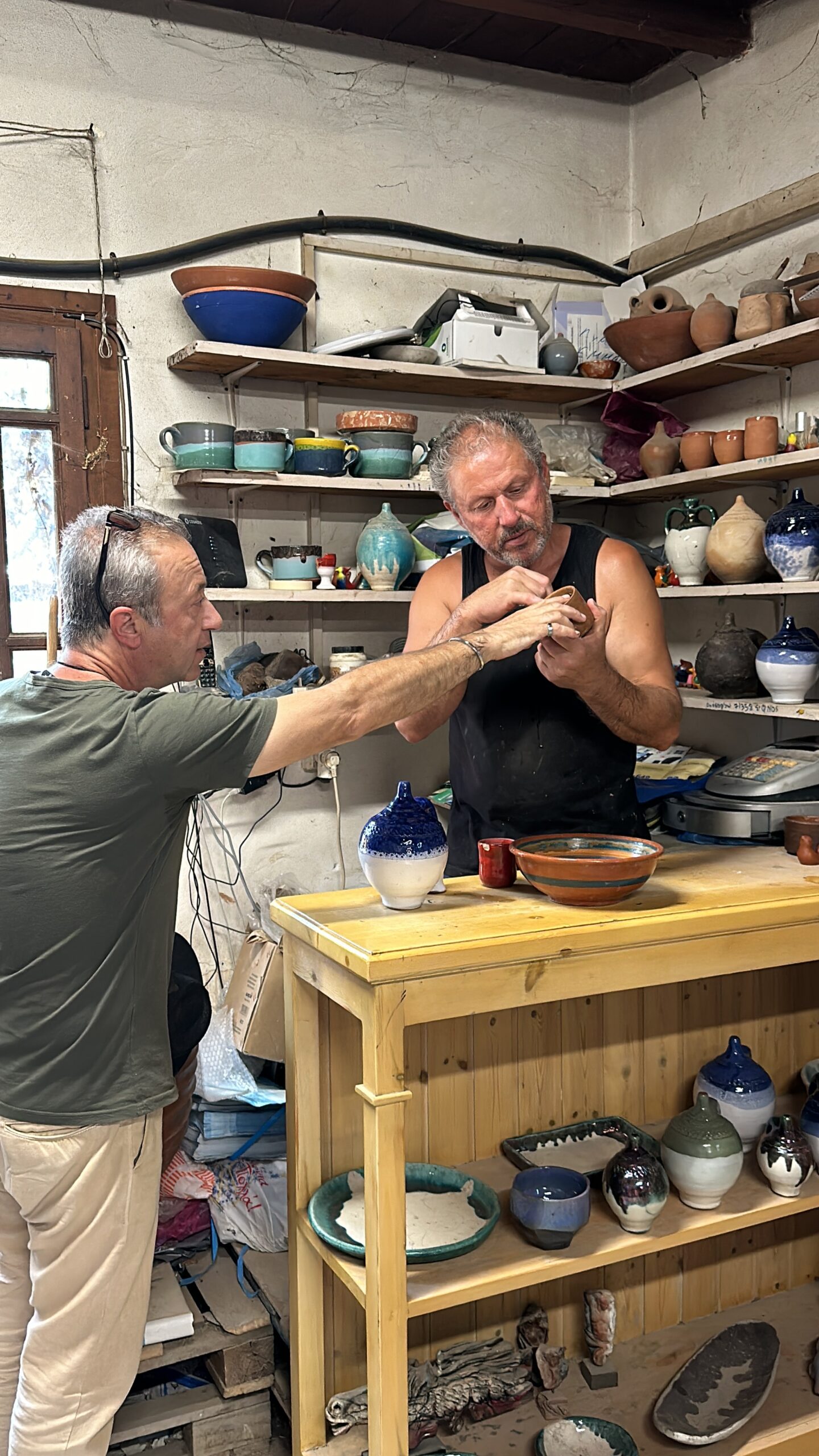 Damalas Pottery Shop Naxos Greece